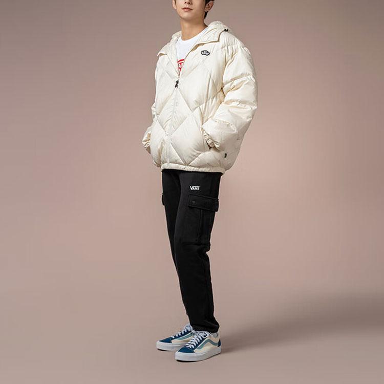 New Vans Down Jackets Unisex Ecru VN000FBZ3KS