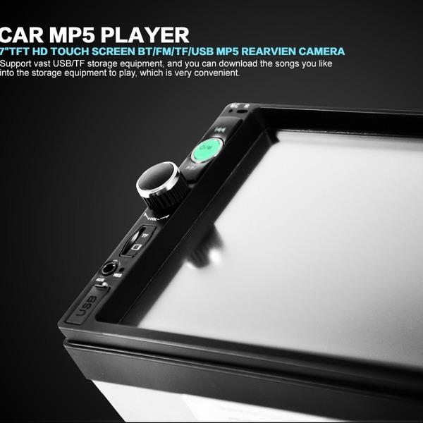 7010B 2020 New 7010B 7inch Car Radio Bluetooth V2.0 Car Stereo HD MP5 Player SD MMC USB FM MP3/MP4 Autoradio