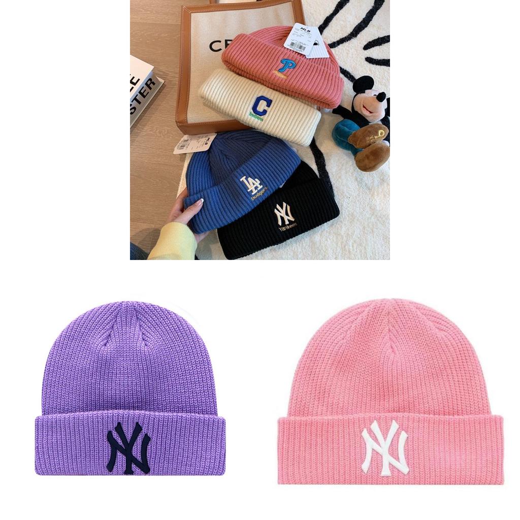 Knit Beanie Hat For Women Men With Letter Breathable Acrylic For Casual Winter Wear