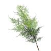 6pcs Plastic Rosemary Artificial Green Plants Restaurant Decoration Simulation Asparagus Fern Leaf Branch Plant Room Decorative