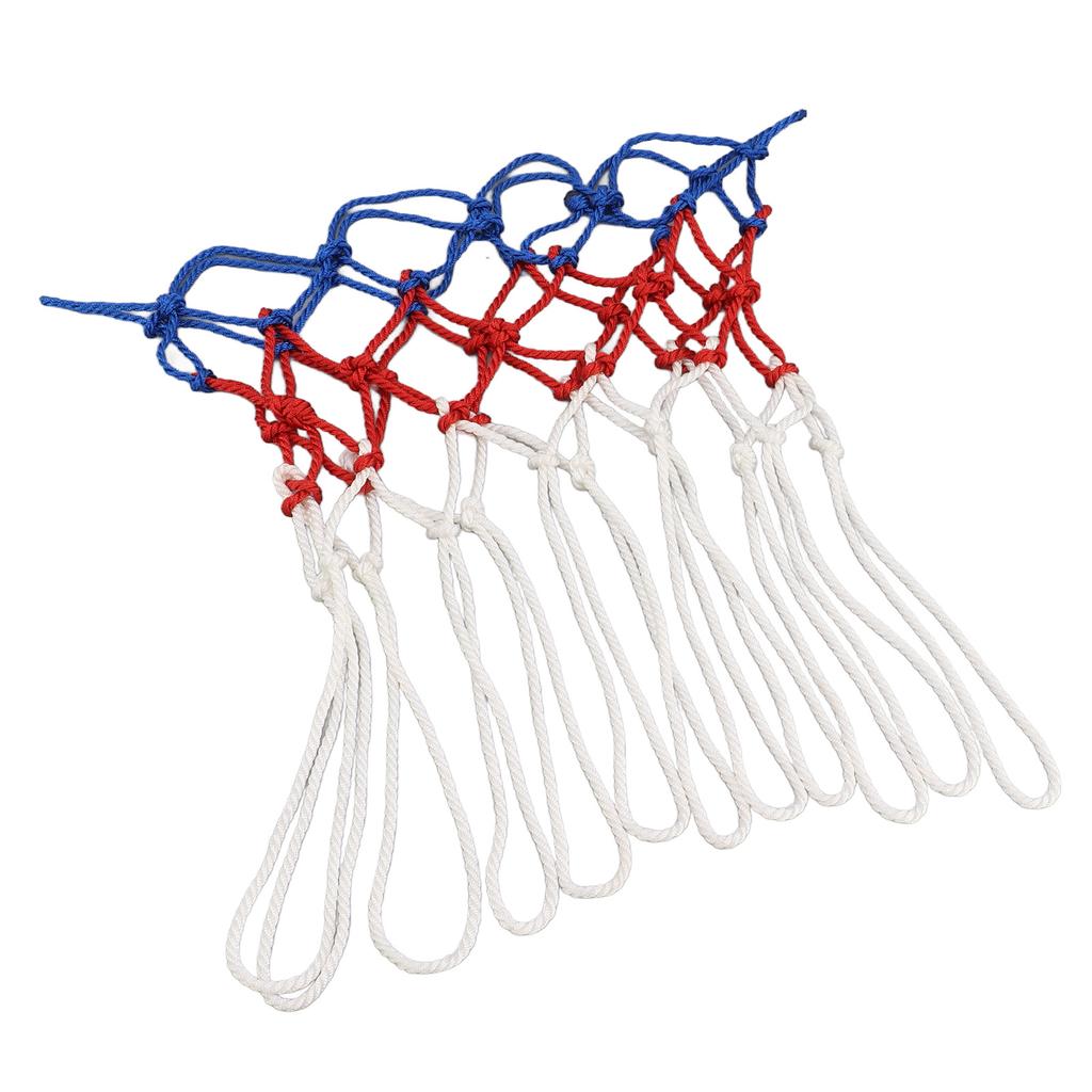 Basketball Net Professional Basketball Net Replacement Polyester All Weather Anti Whip Basketball