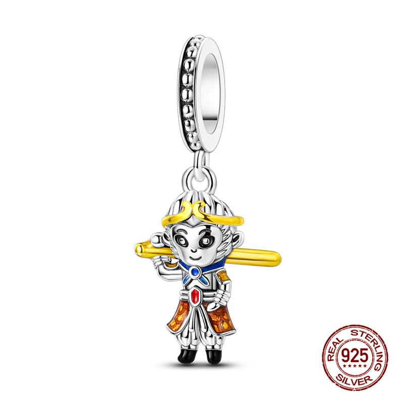 Copper Classic Sun, Star And Moon Tarot Charms Pendants For Women Fit Original Bracelets Diy Jewelry Gift New