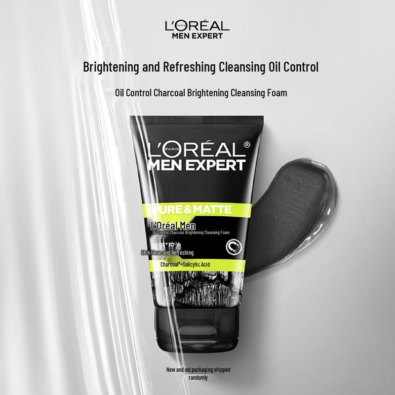 L Oréal Men Expert Oil Control Charcoal Brightening Cleanser