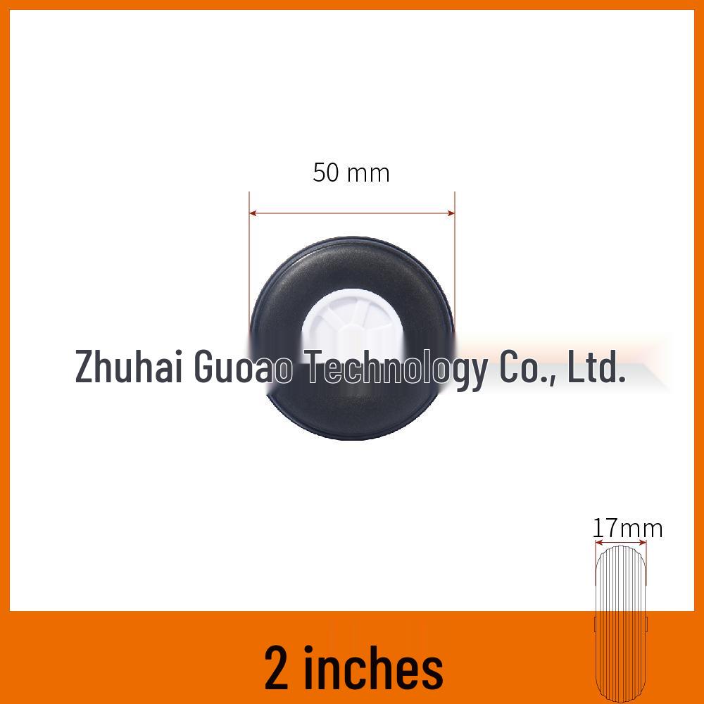 Realistic 20-127mm PU Tires & Sponge Wheels for Fixed-Wing RC Model Aircraft