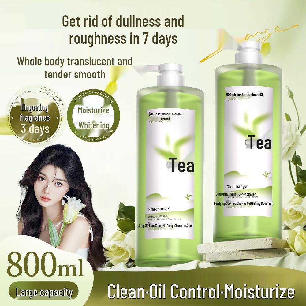 Long-Lasting 72-Hour Osmanthus & Camellia Oil-Control Shower Gel & Moisturizing Lotion