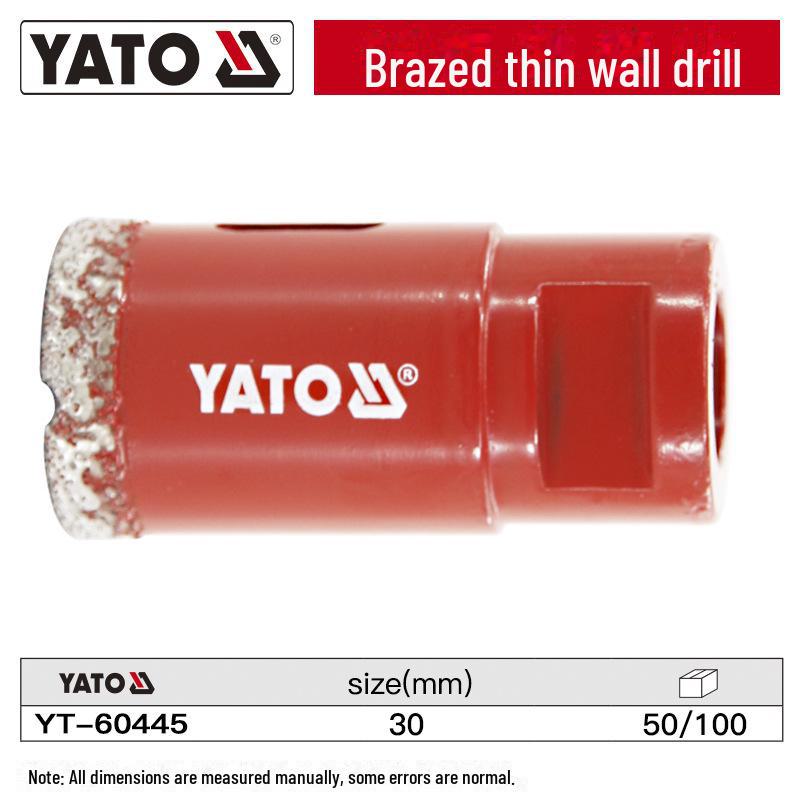 

Алмазная лазерная дрель YATO для стекла, плитки, мрамора и бетона