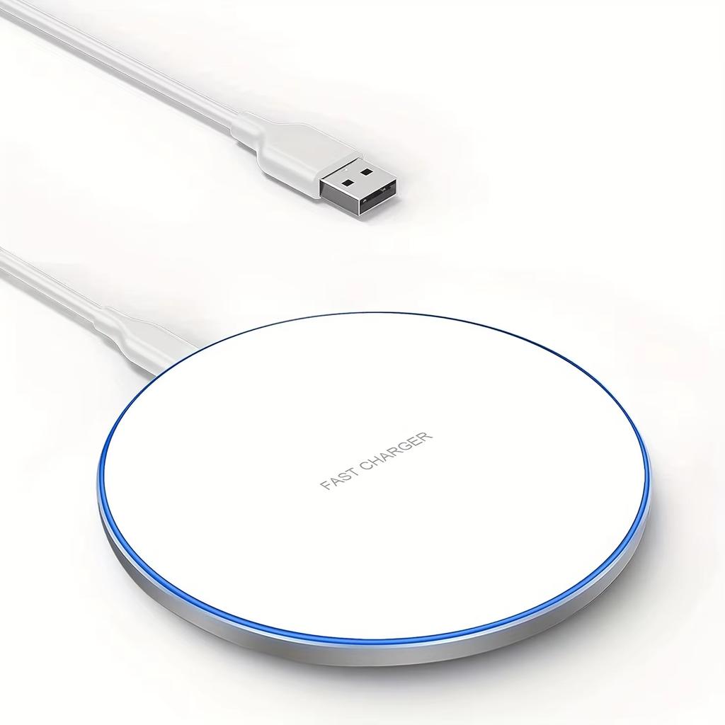 30W Wireless Charger Pad Stand Desk Mobile Phone Fast Charging Station Dock For iPhone 15 14 13 12 11X8 Samsung Xiaomi Huawei