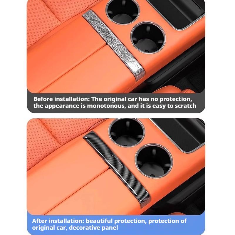 For Li Lixiang L6 L7 L8 L9 Car Center Console Armrest Box Decorative Sticker Switch Button Sticker Interior Modification