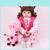 Realistically Detailed 18.9/22.8" Baby Reborn Doll With Hand-drawn Nails And Soft Lips