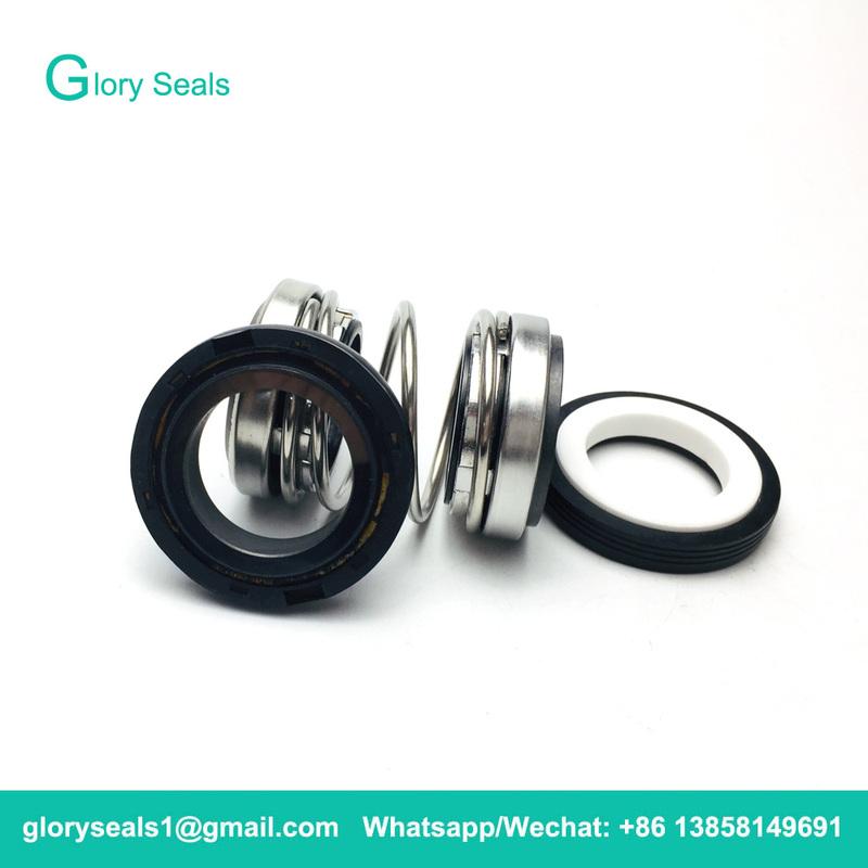 560D-20 Double Face Mechanical Seals Shaft Size 20mm Replace To Dual Seal For Pump (Material: CAR/CER/SIC/SIC/NBR)