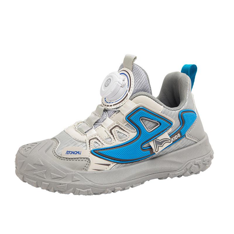 

Детская спортивная обувь 2025 осень новая мягкая подошва нескользящая сетчатая повседневная обувь для детей среднего и старшего возраста универсальные кроссовки папы 31 yards inner length about 19.5CM