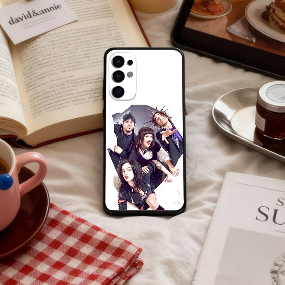 M-Mindless S-Self Indulgence Phone Case For Samsung S 25,24,23,22,30,21,10,9,Ultra,Plus,Lite,FE,4,5 G Soft Black Case