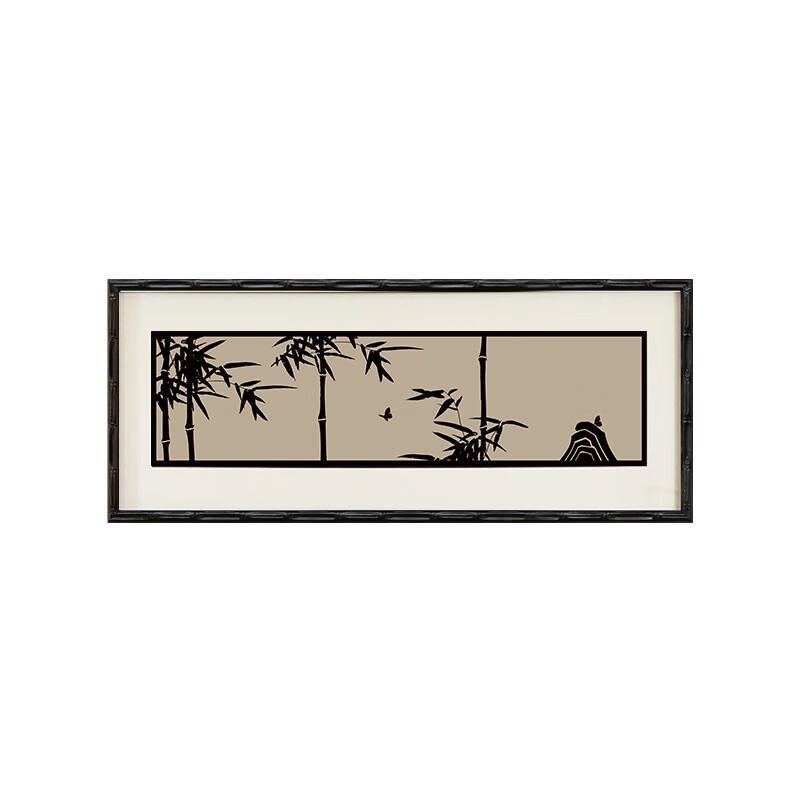 Ink Wash Bamboo Decorative Painting