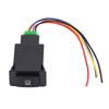 12V 5 Pin Harness Switch Car Fog Light Modified Switch with Wire IP67 Protection TS‑12