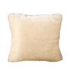 Long Plush Solid Color Glitter Velvet Throw Pillow Cushion Pillowcase