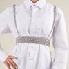 Push Up Belt Underbust Corset Top With Strap Waist Cincher Belt Corset Waistband For Women To Wear Out With Straps
