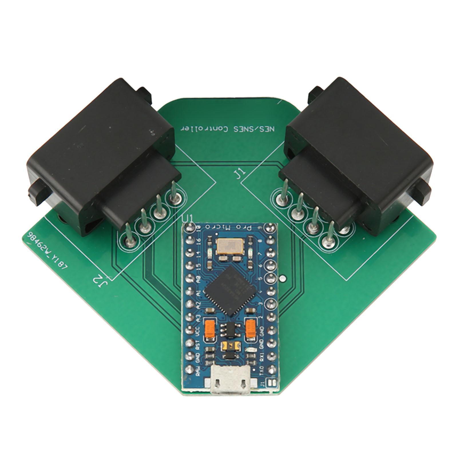 

Адаптер USB для джойстиків Компактні конвертери ручок з низькою затримкою Зовнішня плата для RasPi для NES controller adapter