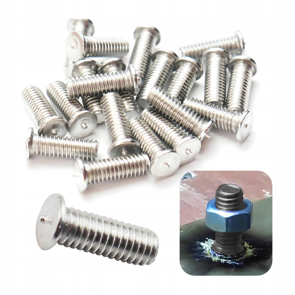 M4 rivet eyelets for bodywork repairs, 10 pcs