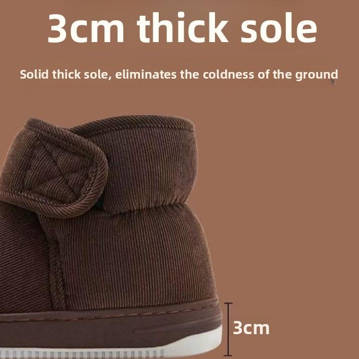 Modische und vielseitige Damen-Baumwollschuhe, Damenstiefel, Kälteschutzschuhe, Taschen, Klettverschluss-Schneestiefel und Baumwollstiefel