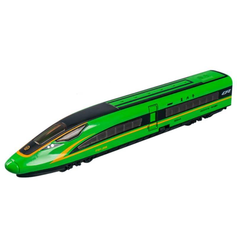 Alloy Highspeed Train Model With Flashing Lights And Sound For Kids Play