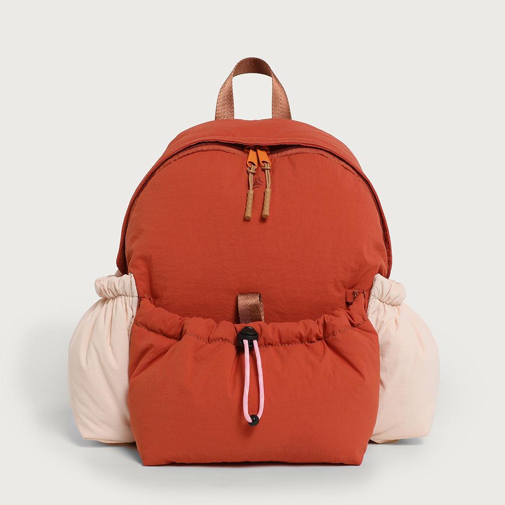 

2025 Two-toned Small Women Backpacks High Quality Hiking Climbing Sport Backpack Portable Waterproof Daypack For Trip помаранчевий