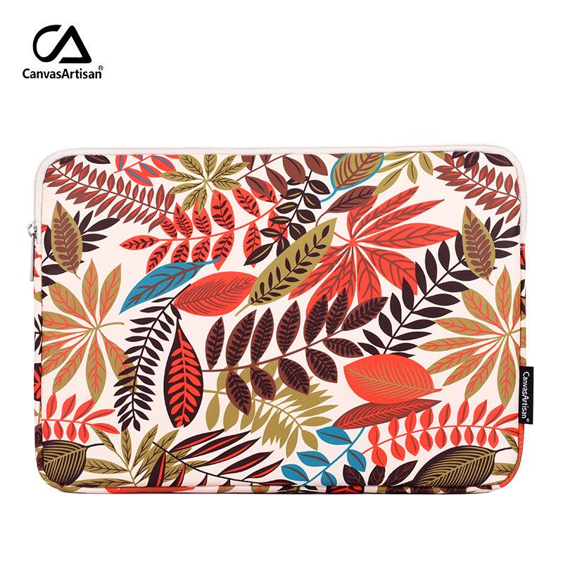 17-tommers digitaltrykt laptop-sleeve