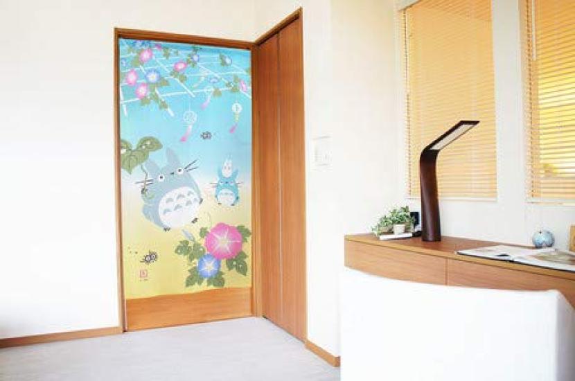 Cosmo Mein Nachbar Totoro Sommer Breite 85cm x Länge 150cm [Mein Vorhang, Farben]