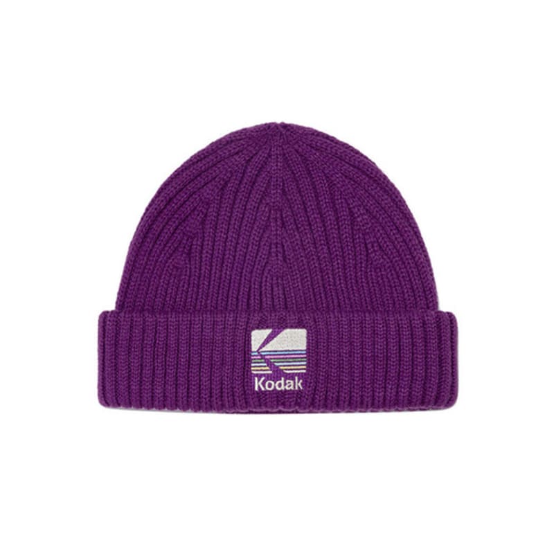 

KODAK Apparel Радужная короткая шапка ПУРПУРНАЯ FREE