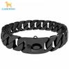 Stainless Steel Dog Collar 32mm Wide Heavy Duty Chain Large Breeds Pitbull Bulldog Hip Hop Style