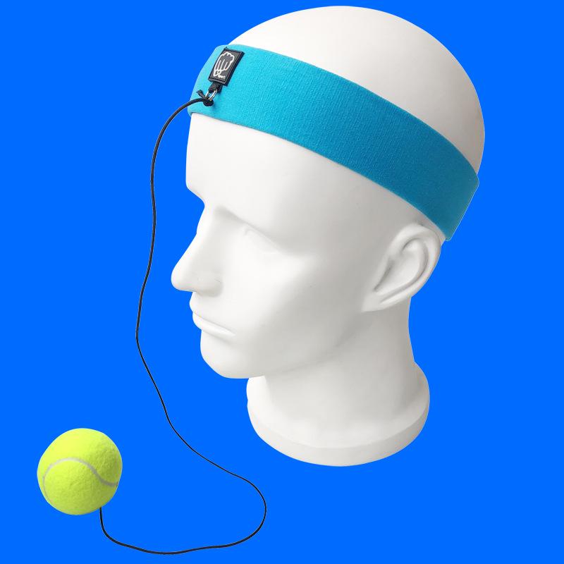 Speed Boxing Ball: UFC Reaction Training Ball with Elastic Rope Blue Integrated Boxing Ball