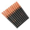 10Pcs Metallic Marker Pens Smoother Writing Quick Drying Excellent Ink Paint Pens for Graffiti Painting Coloring Notes
