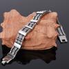 316L Stainless Steel Man Bracelet for Men Men's Silicone Bracelets & Bangles Fashion on Hand Chain Jewellery Adjustable Armband