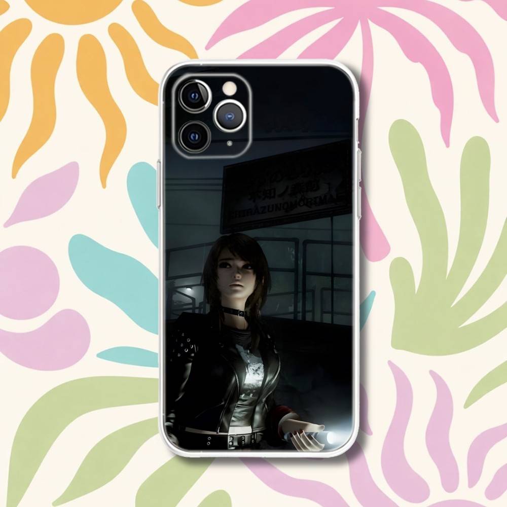 

F-Fatal Frame 2 Remake Transparent Phone Case For iPhone 17,13,15,12,11,14,16 Pro Max Mini 7,8 Plus SE4,17E Air Cover Fundas iPhone16PRO