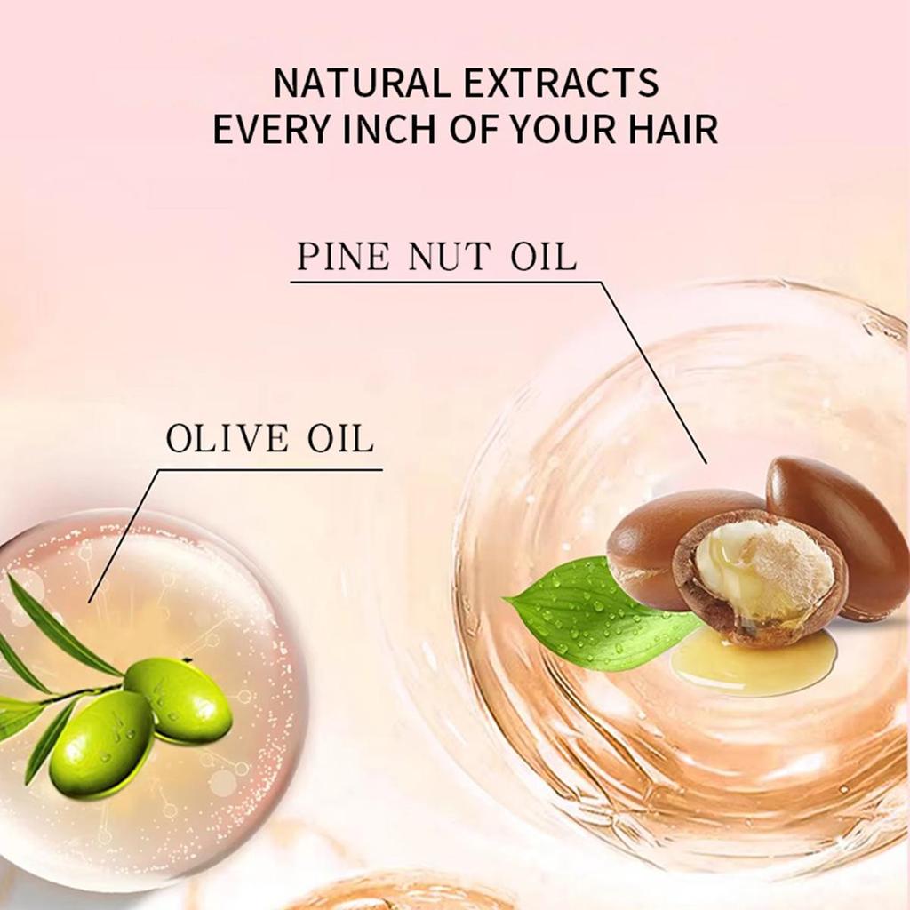 Haaröl 20 Kapseln - Haarvitamine A C E Pro B5 - Haarbehandlungsserum - Haarserum für krauses und geschädigtes Haar