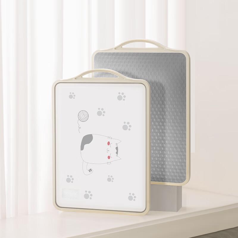 Imakara Double-Sided Stainless Steel & Plastic Cutting Board
