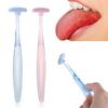 Soft Silicone Tongue Scraper Double Sided Tongue Cleaner for Oral Hygiene Bad Breath Removal Dental Care Tool