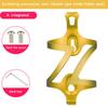 Bike Water Bottle Cage Aluminum Alloy Bike Water Bottle Holder Bike Cup Holder Universal Rotation Cup Drink Holders