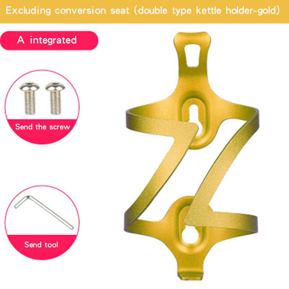 Bike Water Bottle Cage Aluminum Alloy Bike Water Bottle Holder Bike Cup Holder Universal Rotation Cup Drink Holders