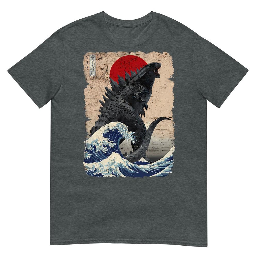 Retro Vintage Japanese Art Legendary Rare Kaiju Tshirt