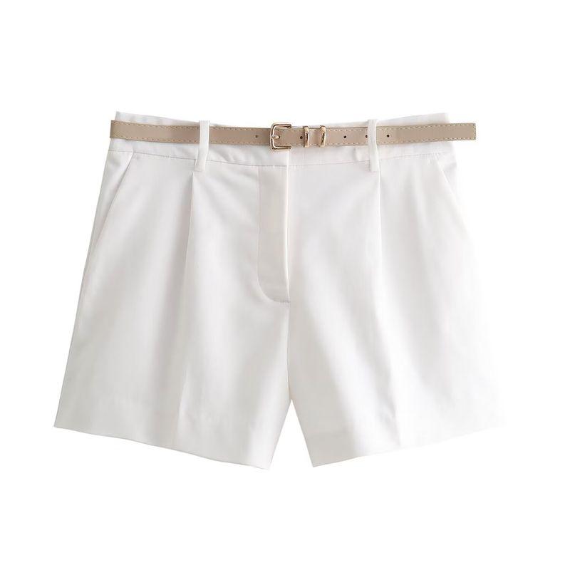 Kaslead New Arrival Women's Clothing Fashion Style Fashion All-Match Matching Belt Casual Shorts 8372104