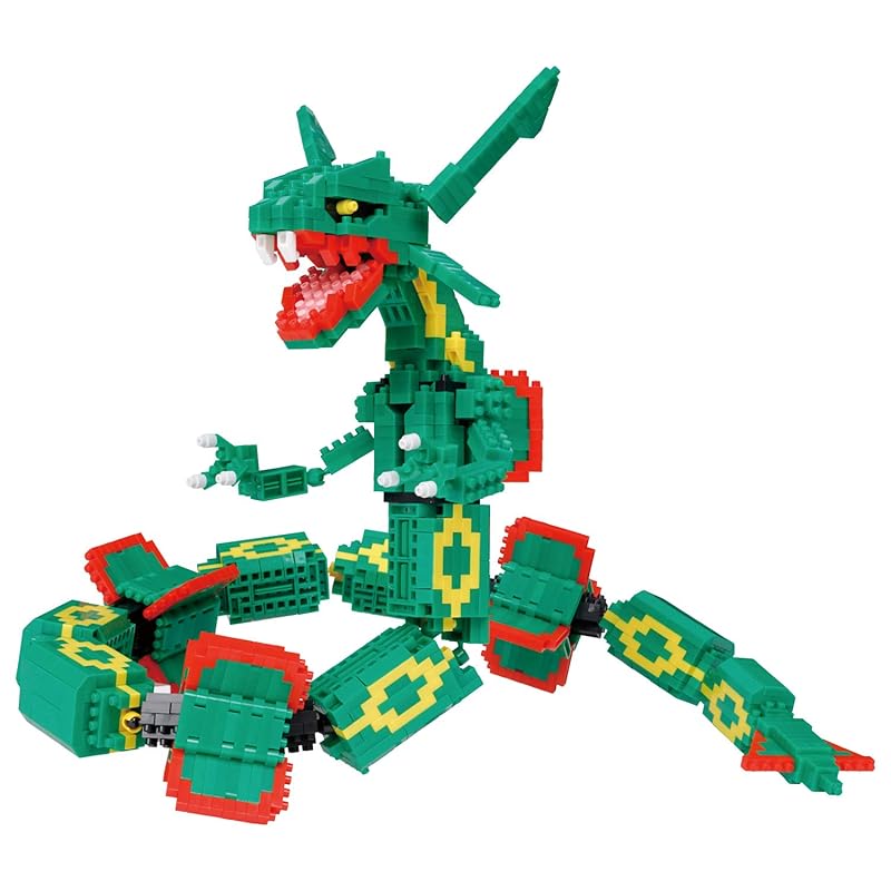 

Кавада наноблок карманный монстр Rayquaza Extreme DX NBPM_074