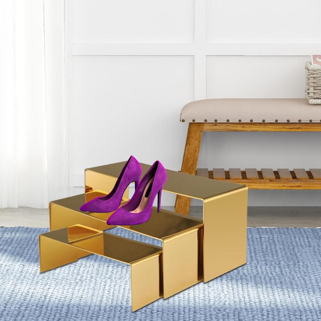 3 bucăți Poșetă Parfum Expoziție Rider Stand Lucrări de artă Artizanat Organizator blat pentru casă și