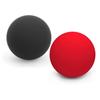 Double Lacrosse Ball Massage Set Solid Silica Gel for Trigger Point Therapy Myofascial Release Yoga Back Pain Relief