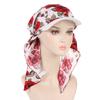 Printed Muslim Hijab Cap Women Baseball Wrap Head Ramadan Headwear Turban Bonnet Hat