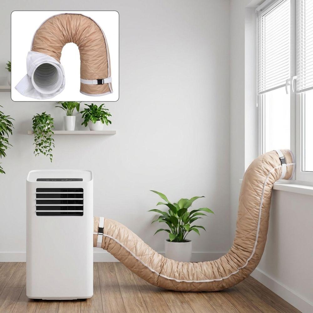 Adjustable AC Hose Insulation Cover Heat Insulated Pipe Wrap Air Conditioner Parts