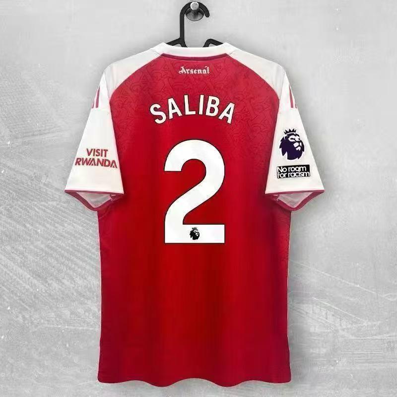 Arsenal Hazai Futballmez ''-'' Szurkolói Kiadás Egyedi Név Szám Rövid Ujjú Futball Szett Férfi Női
