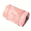 Pink waterproof detachable 4-in-1 makeup bag Multifunctional portable toiletry bag set Large capacity travel mesh storage bag