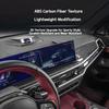 ABS Carbon Fiber Car LHD Center Console Panel Decoration Cover Trim For BMW X5 X6 X7 G05 G06 G07 2019-2025 Interior Accessories