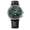 [Zeppelin] Marine Watch Quartz Water Resistant Mineral Glass Green Dial 8635-4 Men's