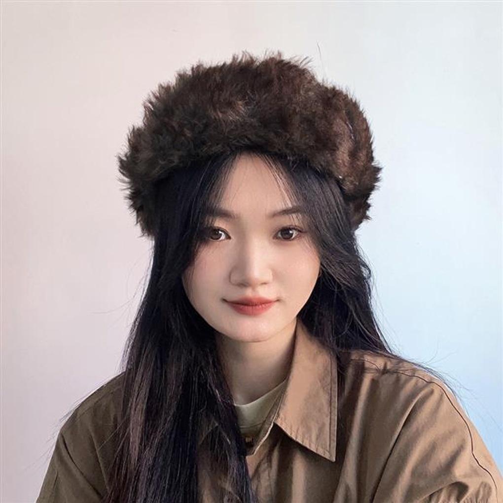 Warm Earflap Military Hat (White)